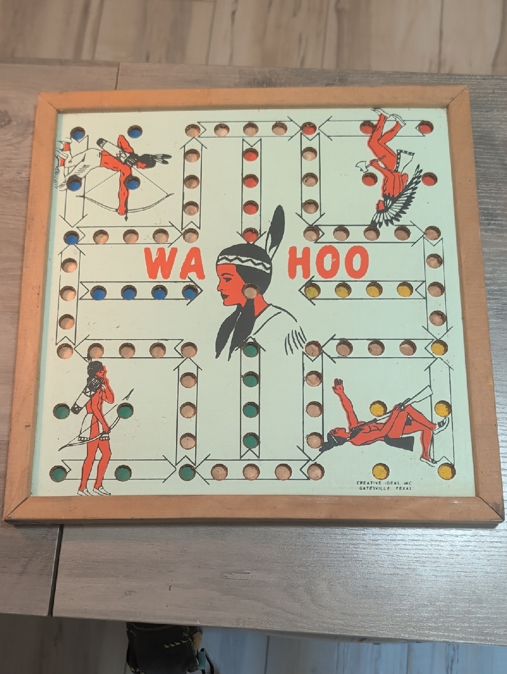 Vintage Wa Hoo Board Game - Picture 1 of 5